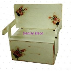 Denise Deco κουτι παγκακι-θρανιο Vintage 244